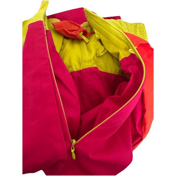 Maeve for Anthropologie Parading Hues Color Block Strapless Dress. Size 4 - Picture 9 of 10